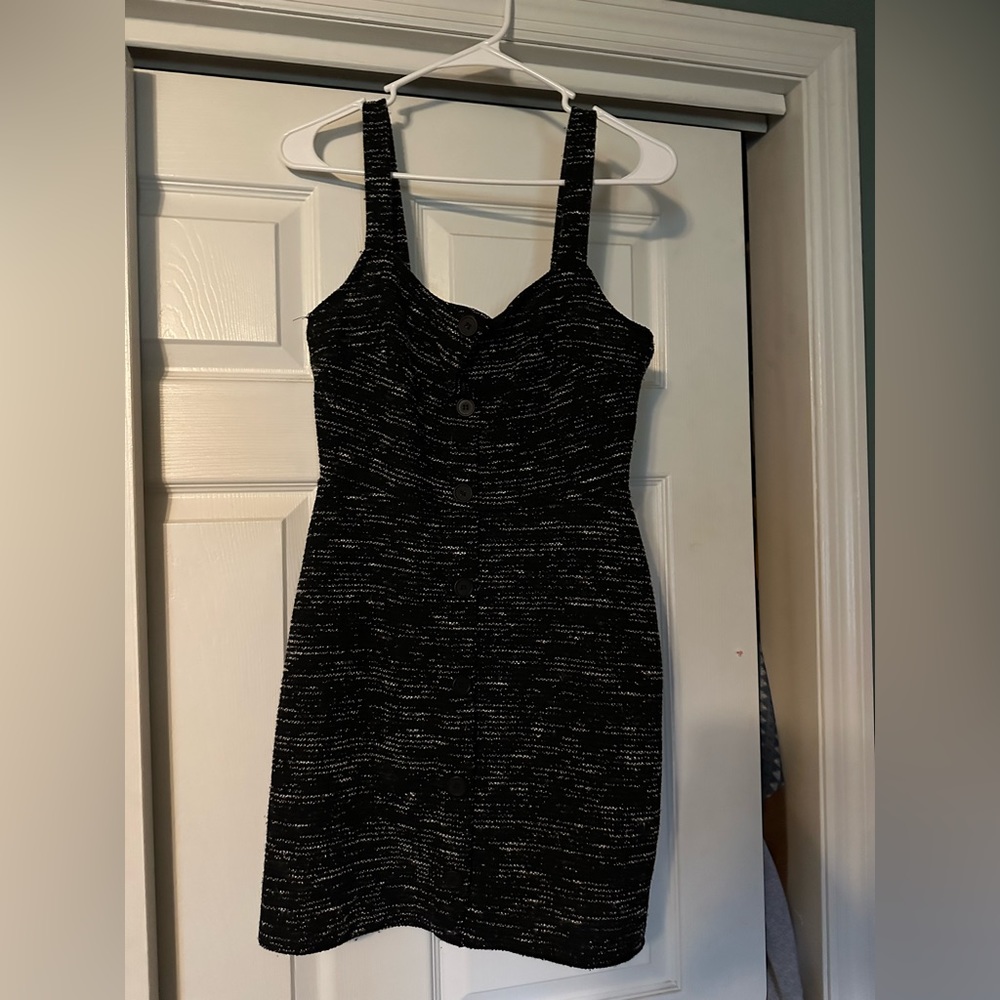 Button down over dress.